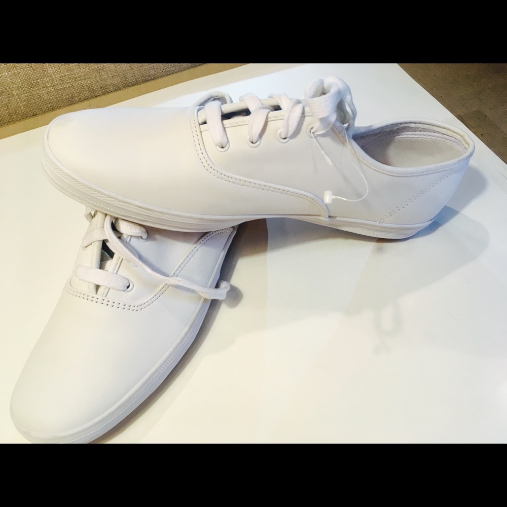 NWOT KEDS White Canvas Shoes